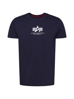 Obrázek produktu ALPHA INDUSTRIES Tričko  námořnická modř / bílá