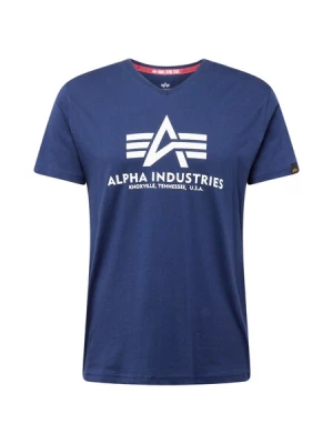 Obrázek produktu ALPHA INDUSTRIES Tričko  námořnická modř / bílá