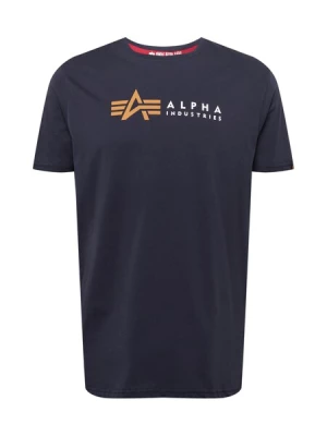 Obrázek produktu ALPHA INDUSTRIES Tričko  námořnická modř / koňaková / bílá
