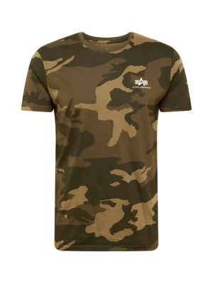 Obrázek produktu ALPHA INDUSTRIES Tričko  světle hnědá / khaki / olivová / bílá