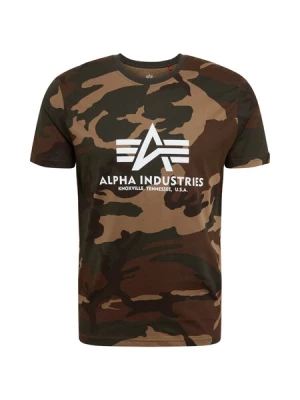 Obrázek produktu ALPHA INDUSTRIES Tričko  tmavě béžová / hnědá / olivová / bílá