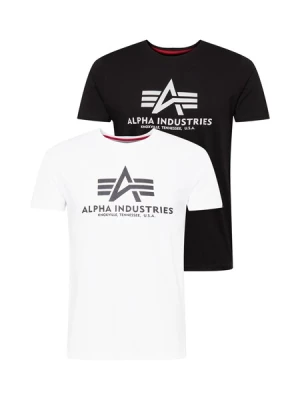 Obrázek produktu ALPHA INDUSTRIES Tričko  tmavě šedá / černá / bílá