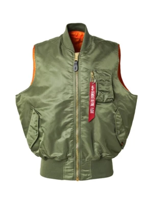 Obrázek produktu ALPHA INDUSTRIES Vesta 'MA-1'  olivová / červená