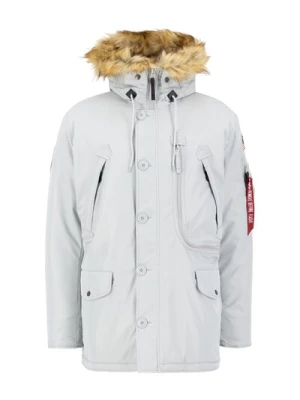 Obrázek produktu ALPHA INDUSTRIES Zimní bunda 'Polar'  světle šedá
