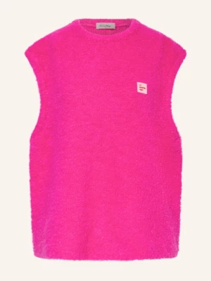 Obrázek produktu American Vintage Oversized Svetr Bez Rukávů Zolly neonově růžová