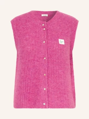 Obrázek produktu American Vintage Pletená Vesta S Alpakou fuchsiová