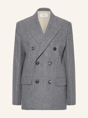 Obrázek produktu Ami Paris Dlouhý Blejzr Veste Ample Croisee šedá