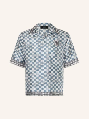 Obrázek produktu Amiri Resortní Košile Comfort Fit Z Hedvábí černošedá / bílá / černá