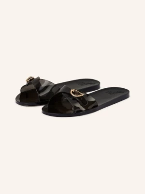 Obrázek produktu Ancient Greek Sandals Pantofle Filia Jelly černá / zlatá