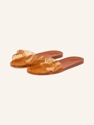 Obrázek produktu Ancient Greek Sandals Pantofle Filia Jelly světle hnědá / zlatá