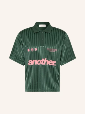 Obrázek produktu Another Cotton Lab Jerseyové Polo Tričko tmavě zelená / růžová