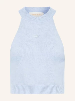 Obrázek produktu Another Cotton Lab Pletený Top tmavě modrá