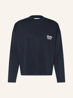 Obrázek produktu Another Cotton Lab Tričko S Dlouhým Rukávem tmavě modrá / oranžová / bílá
