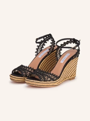 Obrázek produktu Aquazzura Klínové Podpatky Kahlo černá