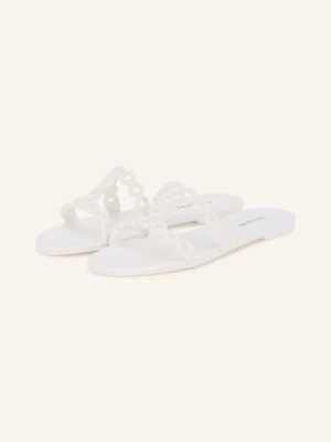 Obrázek produktu Aquazzura Pantofle Infinity Chain bílá