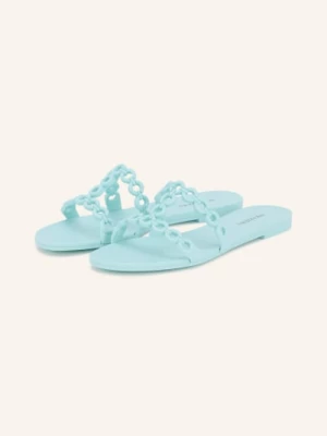 Obrázek produktu Aquazzura Pantofle Infinity Chain mátová