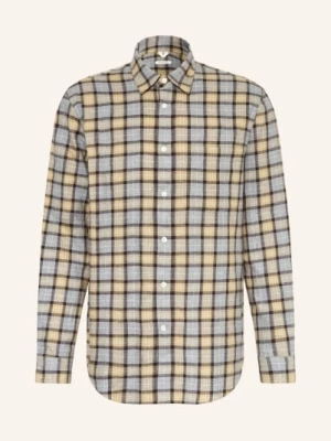 Obrázek produktu Arket Flanelová Košile Relaxed Fit šedá / velbloudí / tmavě hnědá