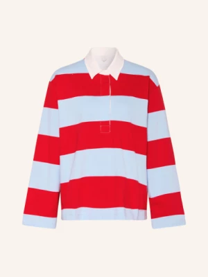 Obrázek produktu Arket Jerseyové Polo Tričko tmavě modrá / červená