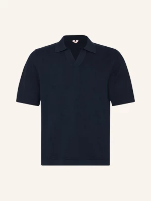Obrázek produktu Arket Pletené Polo Tričko tmavě modrá