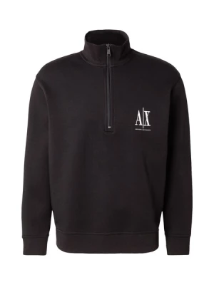 Obrázek produktu ARMANI EXCHANGE Mikina  černá / bílá