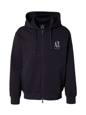 Obrázek produktu ARMANI EXCHANGE Mikina  marine modrá / bílá