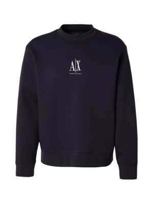 Obrázek produktu ARMANI EXCHANGE Mikina  námořnická modř / bílá