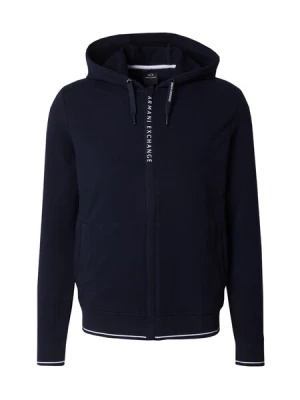 Obrázek produktu ARMANI EXCHANGE Mikina  noční modrá / bílá