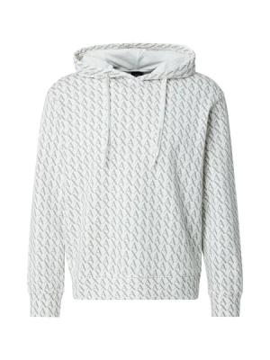 Obrázek produktu ARMANI EXCHANGE Mikina  světle šedá / bílá