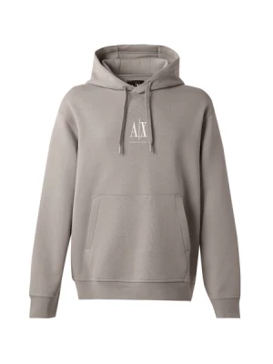 Obrázek produktu ARMANI EXCHANGE Mikina  tmavě béžová / bílá