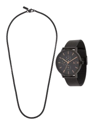 Obrázek produktu ARMANI EXCHANGE Sada šperků 'CAYDE'  černá