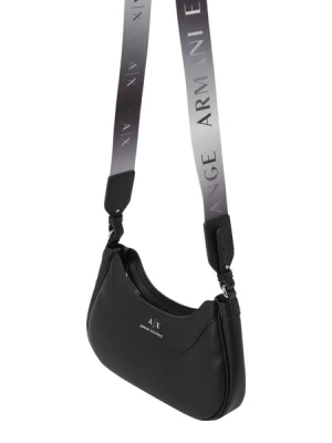 Obrázek produktu ARMANI EXCHANGE Taška přes rameno 'HOBO'  černá / stříbrná