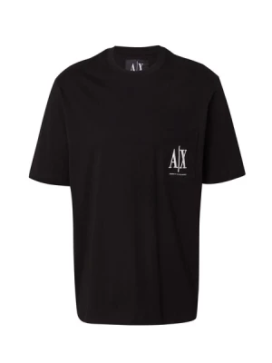 Obrázek produktu ARMANI EXCHANGE Tričko  černá / bílá