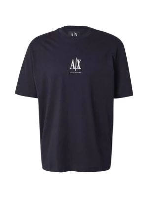 Obrázek produktu ARMANI EXCHANGE Tričko  noční modrá / bílá