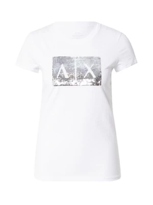 Obrázek produktu ARMANI EXCHANGE Tričko  stříbrná / bílá