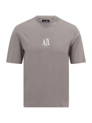Obrázek produktu ARMANI EXCHANGE Tričko  tmavě béžová / bílá