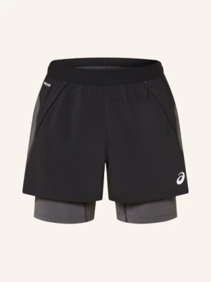 Obrázek produktu Asics Běžecké Šortky 2V1 Road černá / šedá