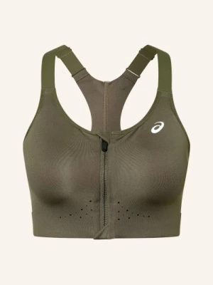 Obrázek produktu Asics Sportovní Podprsenka Road Combination Zip olivová