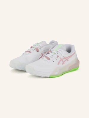 Obrázek produktu Asics Tenisové Boty Gel-Resolution X Clay bílá / starorůžová / neonově zelená
