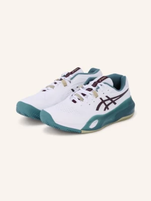 Obrázek produktu Asics Tenisové Boty Gel-Resolution X Clay bílá / tmavě hnědá / petrolejová
