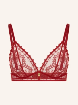 Obrázek produktu Aubade Trojúhelníkový Podprsenka Mystery Of Love S Výřezem tmavě červená