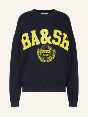 Obrázek produktu Ba&Sh Oversized Mikina Benjamin tmavě modrá / žlutá
