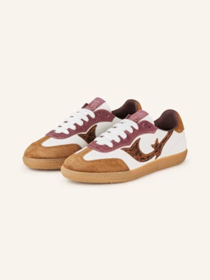 Obrázek produktu Ba&Sh Sneakersy Crew bílá / hnědá / tmavě červená