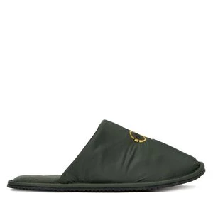Obrázek produktu Bačkory Calvin Klein Hotel Slipper Mono Embro YM0YM01392 Zelená