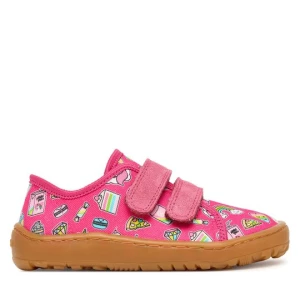 Obrázek produktu Bačkory Froddo Barefoot Canvas G1700440-10 S Růžová