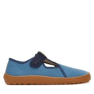Obrázek produktu Bačkory Froddo Barefoot Canvas T-Bar G1700439-1 D Modrá