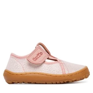 Obrázek produktu Bačkory Froddo Barefoot Canvas T-Bar G1700439-2 M Růžová
