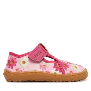 Obrázek produktu Bačkory Froddo Barefoot Canvas T-Bar G1700439-4 M Růžová