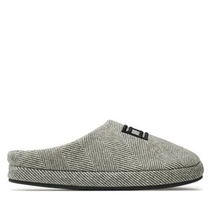 Obrázek produktu Bačkory Tommy Hilfiger Flag Herringbone House Shoe FM0FM05304 Šedá
