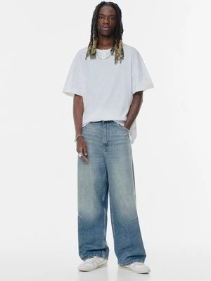 Obrázek produktu Baggy džíny PULL&BEAR šedomodrý denim