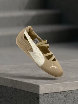 Obrázek produktu Baleríny s páskem Puma světlehnědá